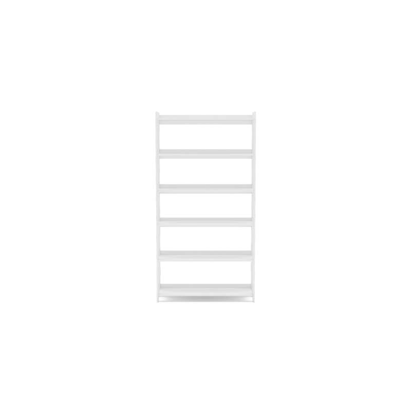 Estante Politorno Platina 93cm 6 prateleiras Branco - Branco