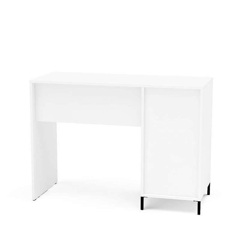 Mesa com 3 gavetas Santa Mônica Branca Politorno - Branco