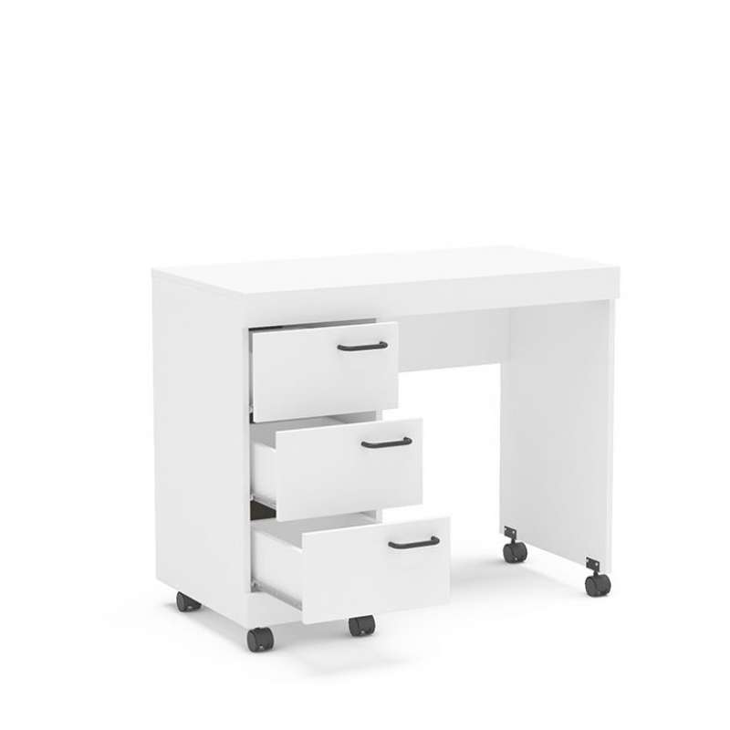 Mesa Home Office Osaka Branco Politorno - Branco