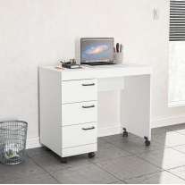 Mesa Home Office Osaka Branco Politorno Mesa Home Office Osaka Branco Politorno