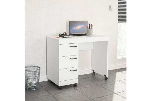 Mesa Home Office Osaka Branco Politorno