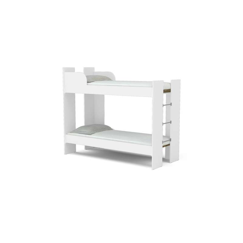 Beliche Moderna Branca para Quartos Pequenos Lins Politorno - Branco