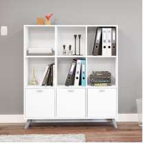 Estante 6 Nichos Ouro Preto Politorno Branca