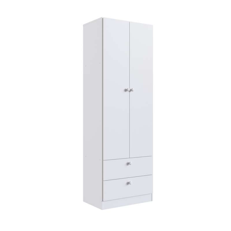 Quarto Infantil Completo Aconchego LA033 Branco Completa Móveis - Branco