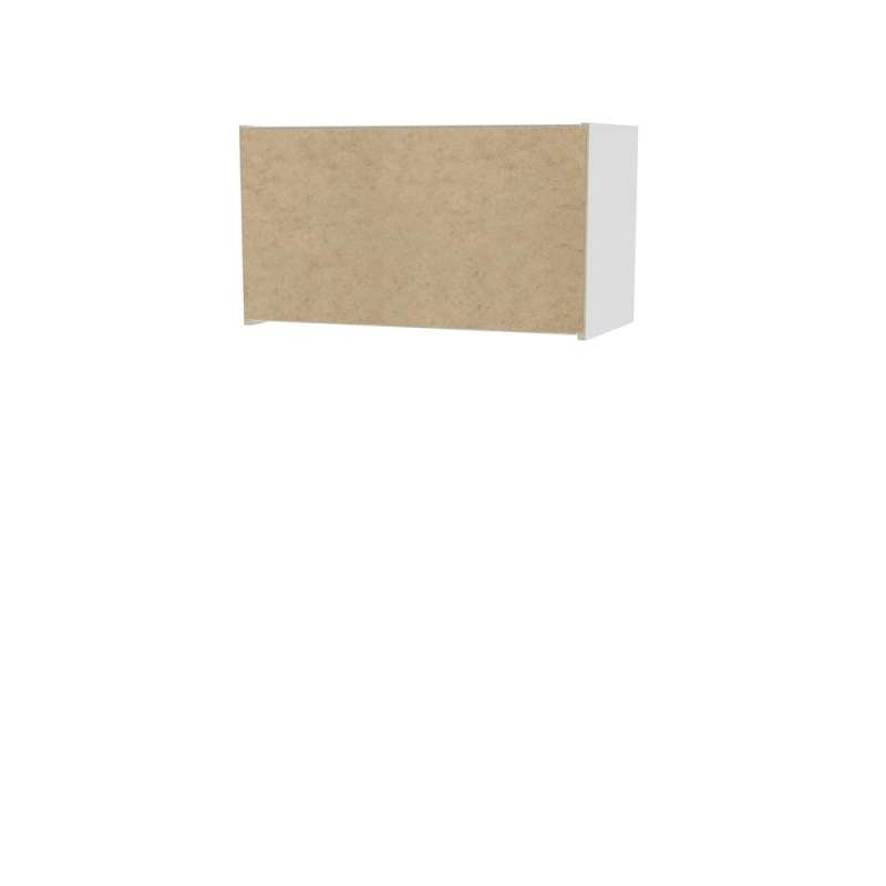 Armário Aéreo 1 porta basculante Évora Branco Politorno - Branco
