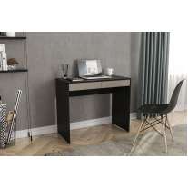 Mesa de escritório Tijuca 90cm 2 gavetas Preto/Cinza Mesa de escritório Tijuca 90cm 2 gavetas Preto/Cinza