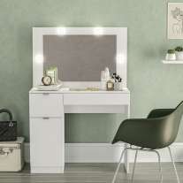 Penteadeira Camarim Branca Bahia Politorno