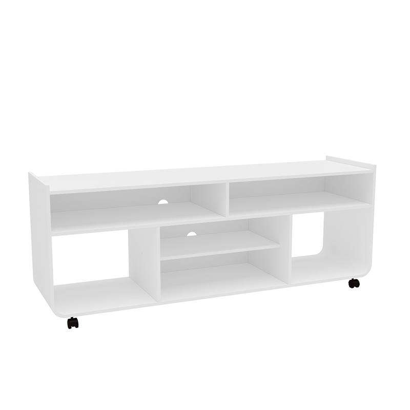 Rack para TV Índia Branco Politorno - Branco