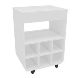 Bar para Sala Índia Branco Politorno - Branco