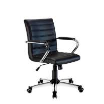 Cadeira Giratória Executiva com Gomos Preta - Cercatto