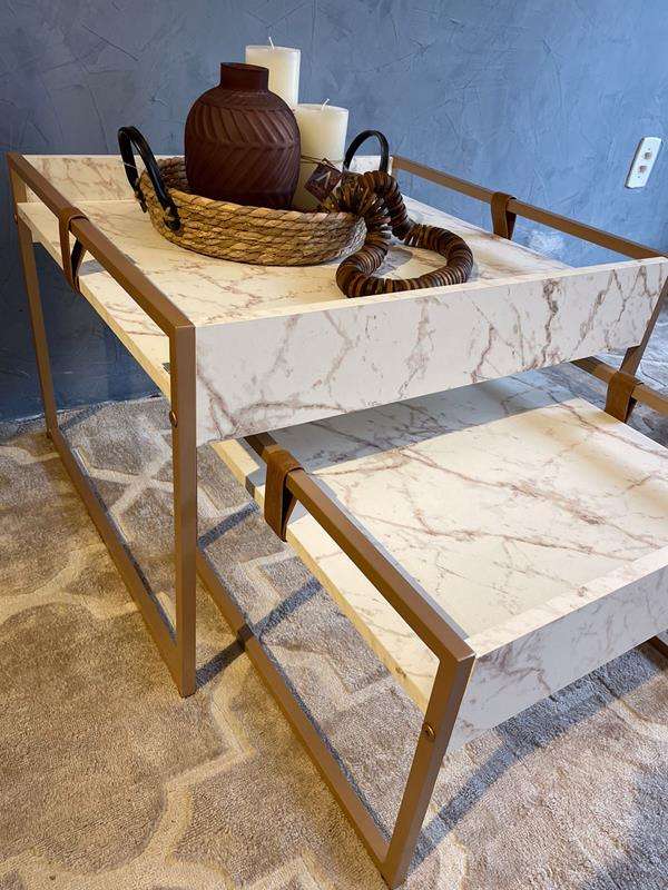 Conjunto Mesa de Centro Columbia Volakas - VOLAKAS