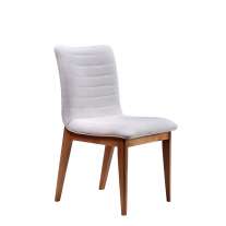 Cadeira de Jantar Estofada em Linho D116 Cercatto