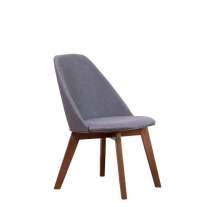 Cadeira de Jantar Côncava Lucca Cinza Cercatto