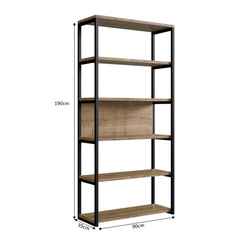 Estante Closet Tubular Miami Woodmel 90cm - Woodmel