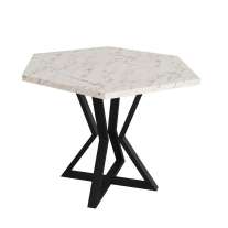 Mesa Jantar Hexagonal 6 lugares Pierre Volakas