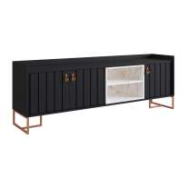 Rack para TV Trendy 180cm Preto com Volakas