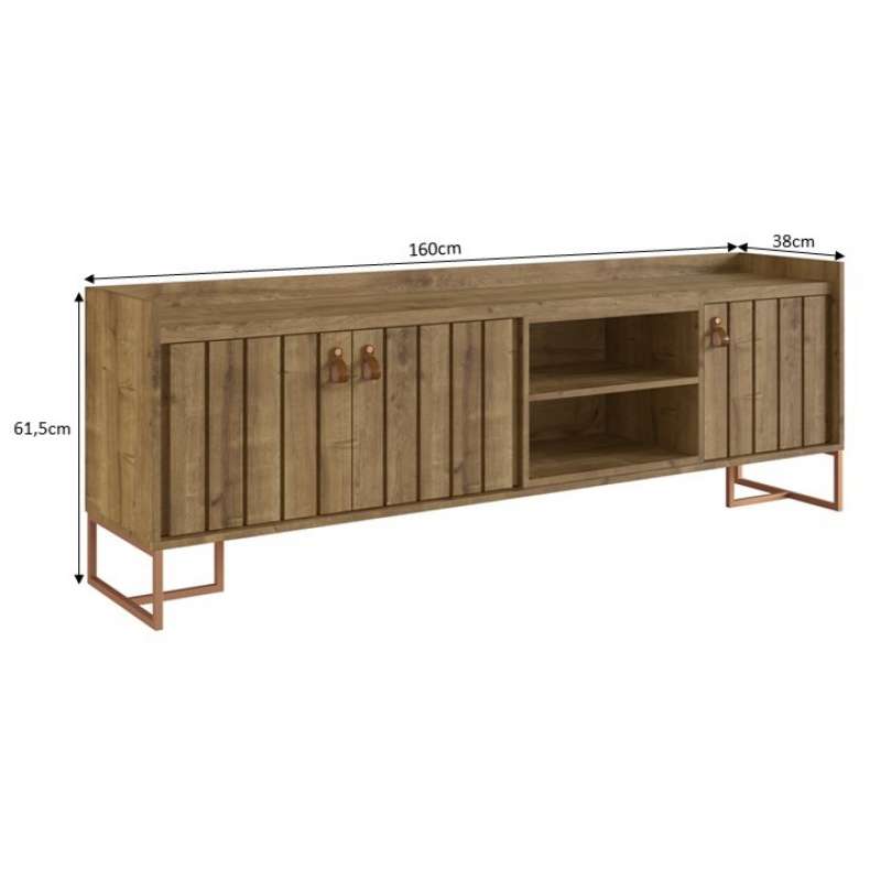Rack para TV Trendy 160cm Woodmel - Woodmel