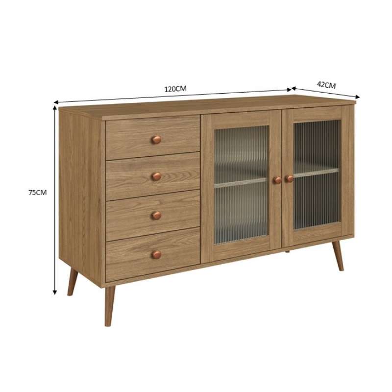 Buffet Aparador Vêneto Olmo Metta Mobili - OLMO