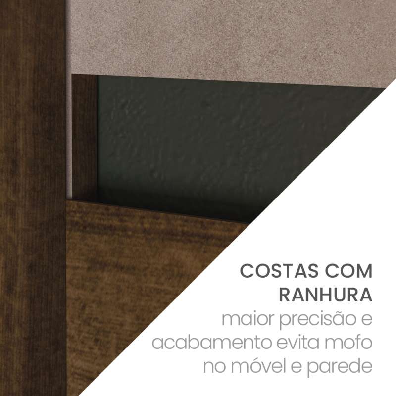 Balcão de Cozinha 3 Portas 1 Gaveta Menu Kitchen Espaguete Alamo e Verde Politorno - Alamo / Verde Amalfi