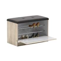 Sapateira com Assento Aveiro e Cinza Casa A