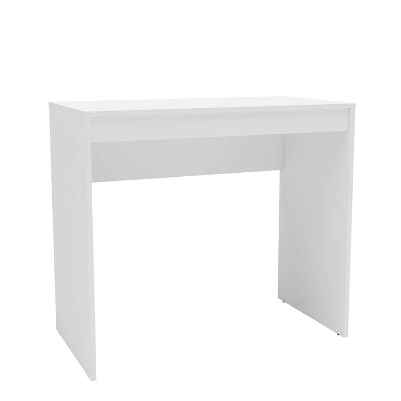 Mesa Compacta de Estudo Liberdade Branca Politorno - Branco