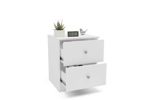 Mesa de Cabeceira Gandu 2 Gavetas Politorno