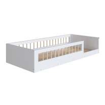 Cama Montessoriana Solteiro Affetto Branco Completa Móveis Cama Montessoriana Solteiro Affetto Branco Completa Móveis