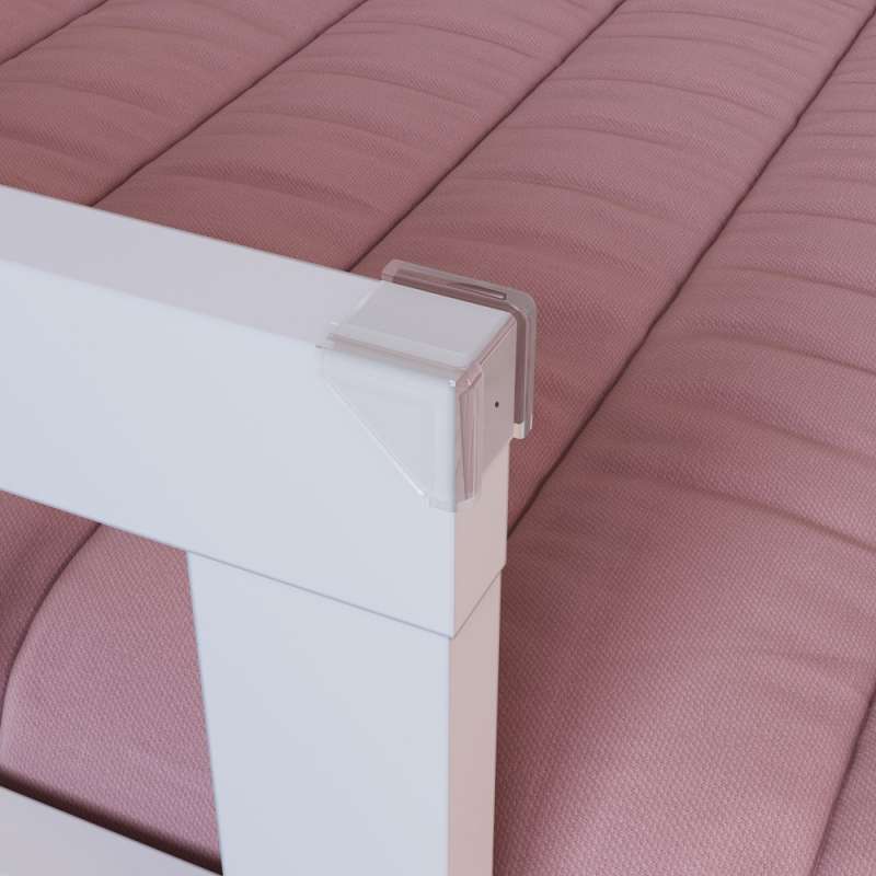 Cama Montessoriana de Casal Affetto Branco Completa Móveis - Branco