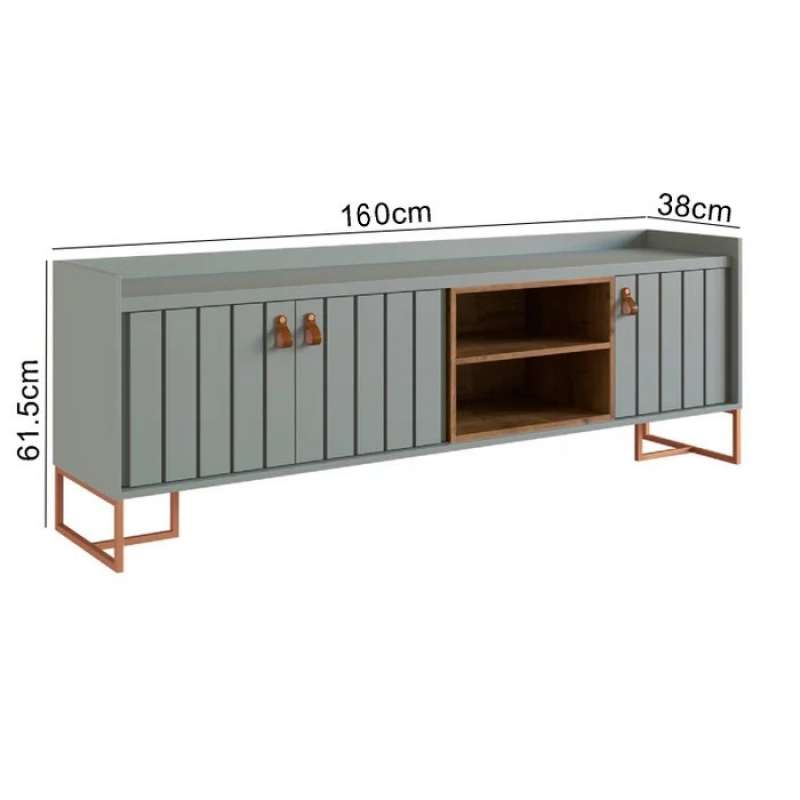 Rack para TV Trendy 160cm Verti Metta Mobili - Verti