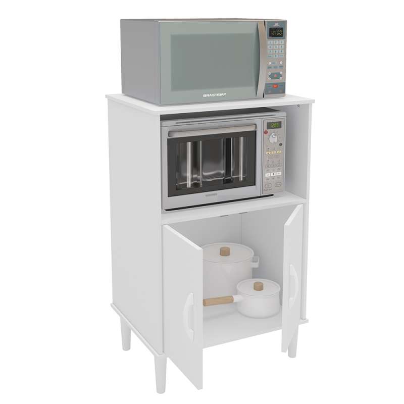 Balcão para Cozinha Cerro Largo Branco Politorno - Branco