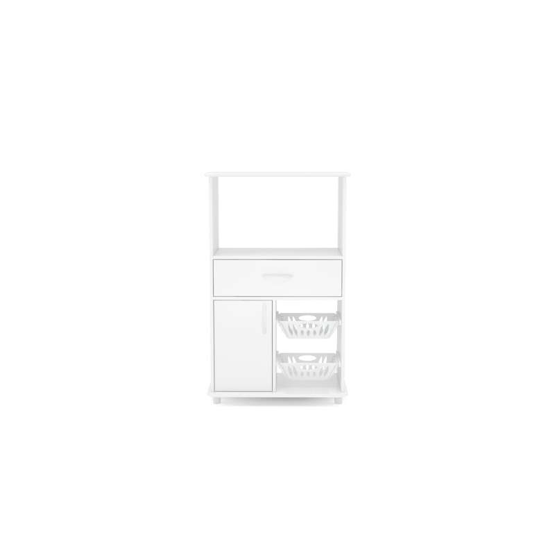 Balcão com Fruteira Branco Tocantins Politorno - Branco