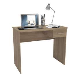 Mesa de Escritório Arapeí com 1 Gaveta Castanho Politorno - Castanho