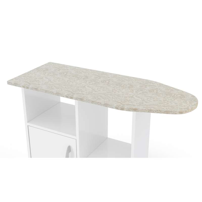 Balcão com Tábua de Passar Lucena Branco Politorno - Branco