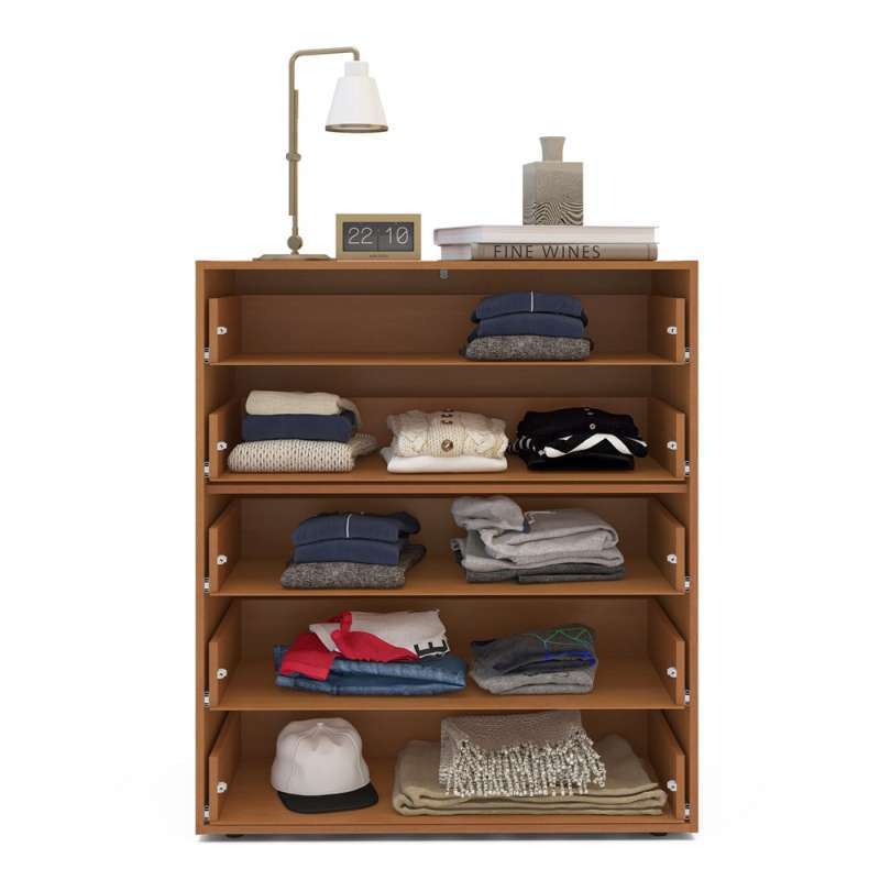 C&ocirc;moda 5 Gavetas Freij&oacute; e Creme Porto Politorno - Freij&oacute; e Creme