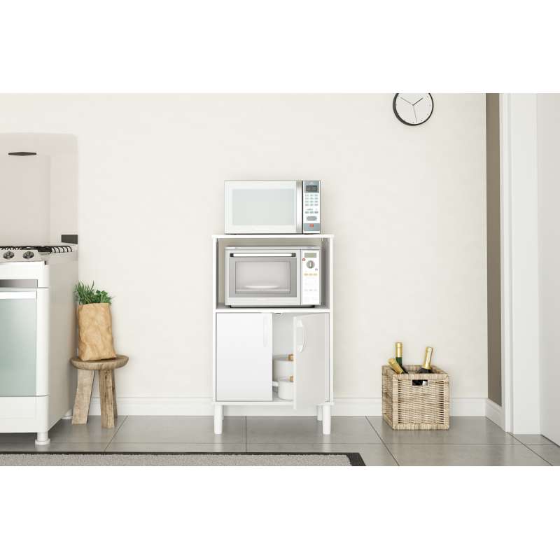 Balcão para Cozinha Cerro Largo Branco Politorno - Branco