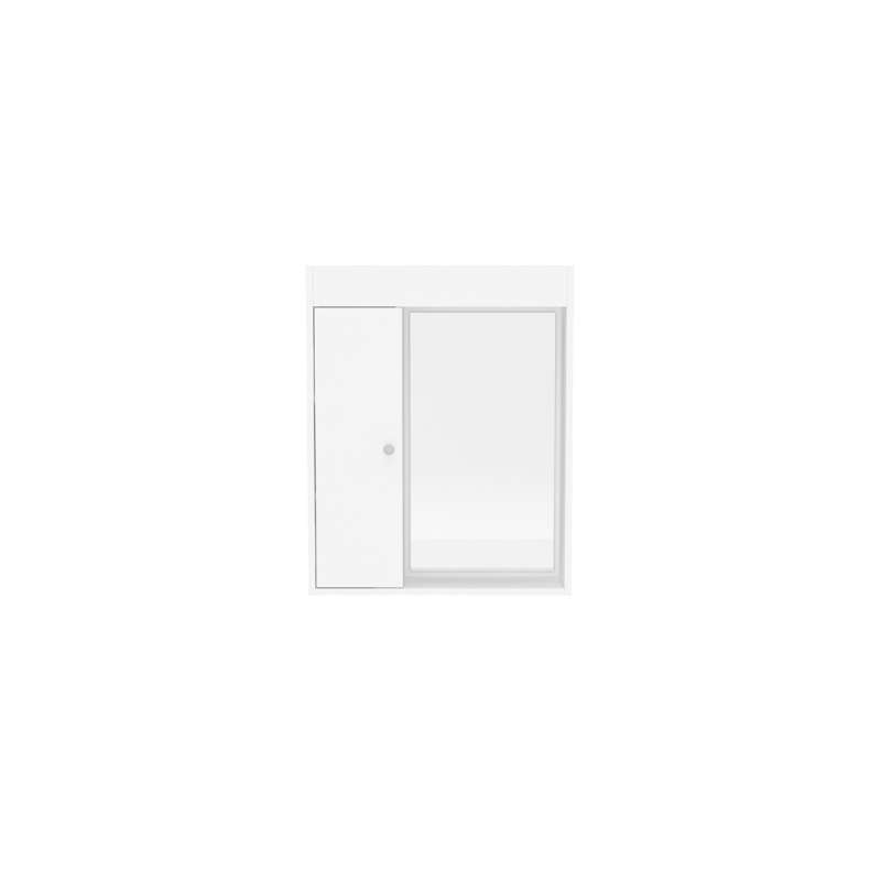 Armário Aéreo de Banheiro Branco Politorno - Branco