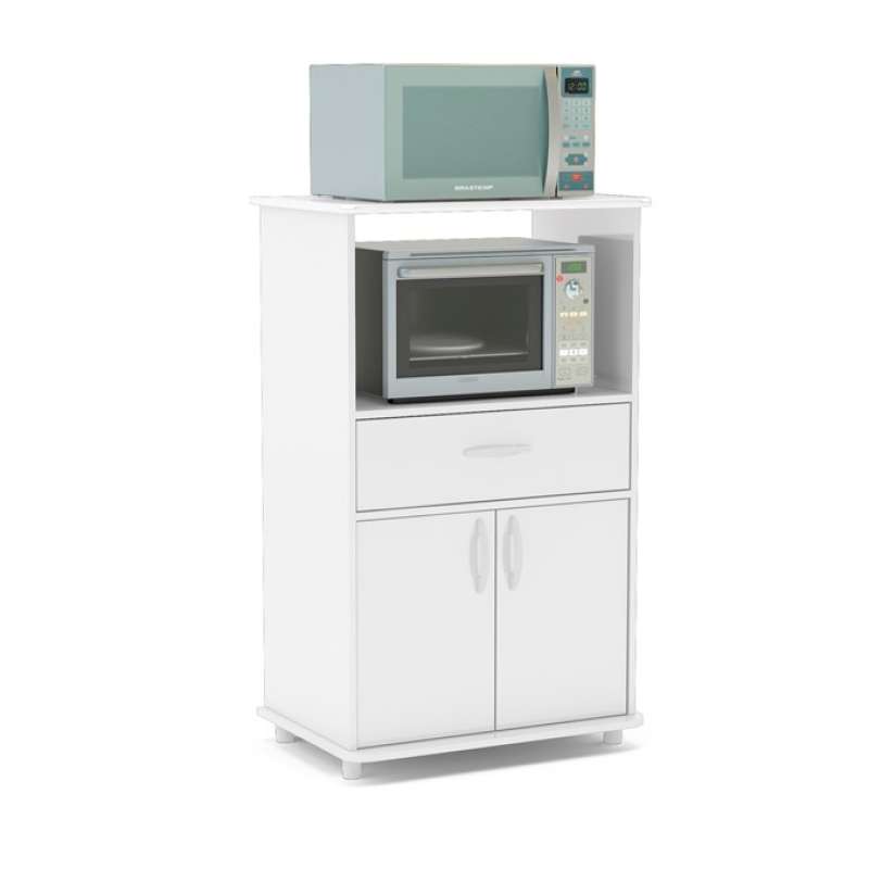Balcão para Cozinha Parintins Branco Politorno - Branco