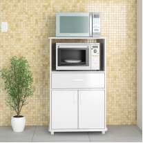 Balcão para Cozinha Parintins Branco Politorno