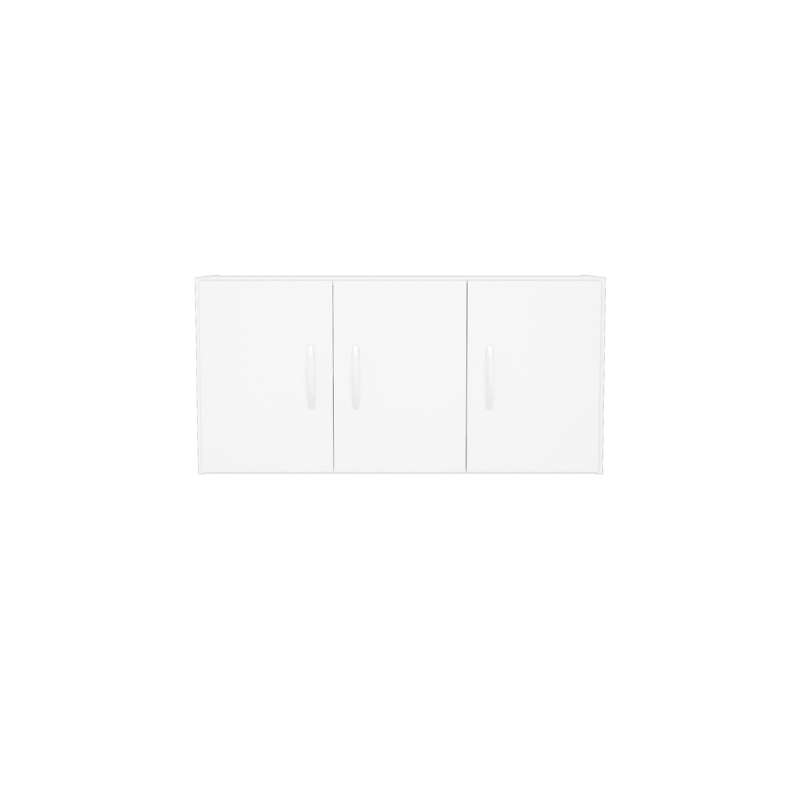 Armário Aéreo de Cozinha com Portas Bonfim Branco Politorno - Branco