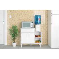 Fruteira Branca de madeira para Cozinha Montauri Politorno