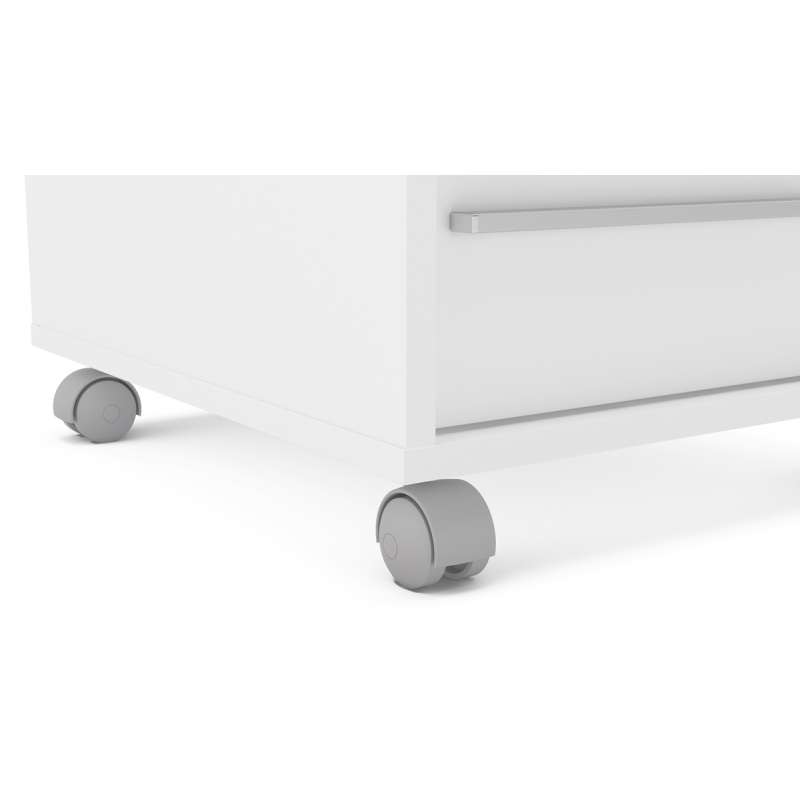 Gaveteiro Organizador Maia 6 Gavetas Branco Politorno - Branco