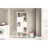 Estante com Nichos Dumont Branca Politorno