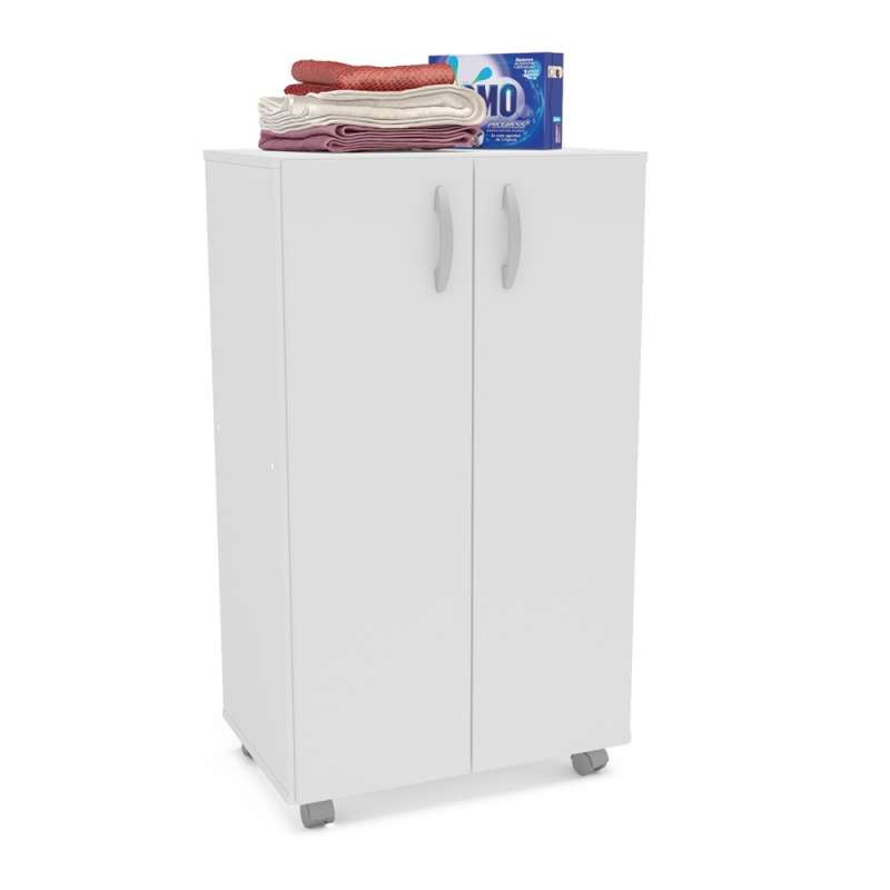 Arm&aacute;rio Organizador Limeira Baixo Branco Politorno - Branco