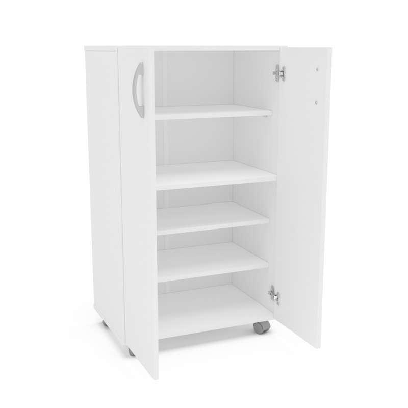 Arm&aacute;rio Organizador Limeira Baixo Branco Politorno - Branco