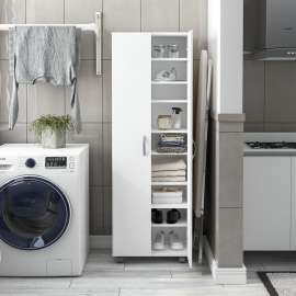 Arm&aacute;rio Organizador Limeira Alto Branco Politorno - Branco