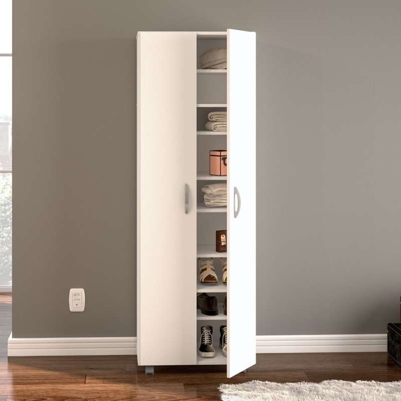 Arm&aacute;rio Organizador Limeira Alto Branco Politorno - Branco