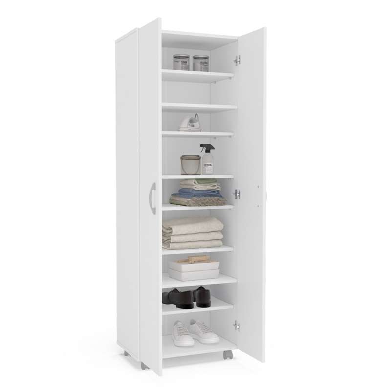 Arm&aacute;rio Organizador Limeira Alto Branco Politorno - Branco