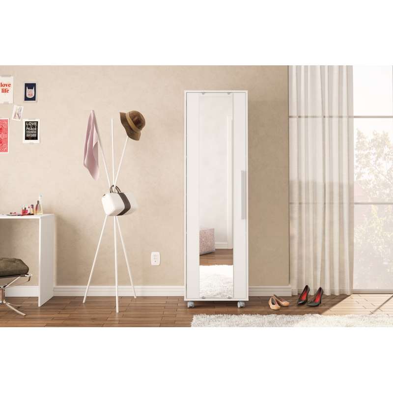 Armário Organizador Coimbra Branco Politorno - Branco
