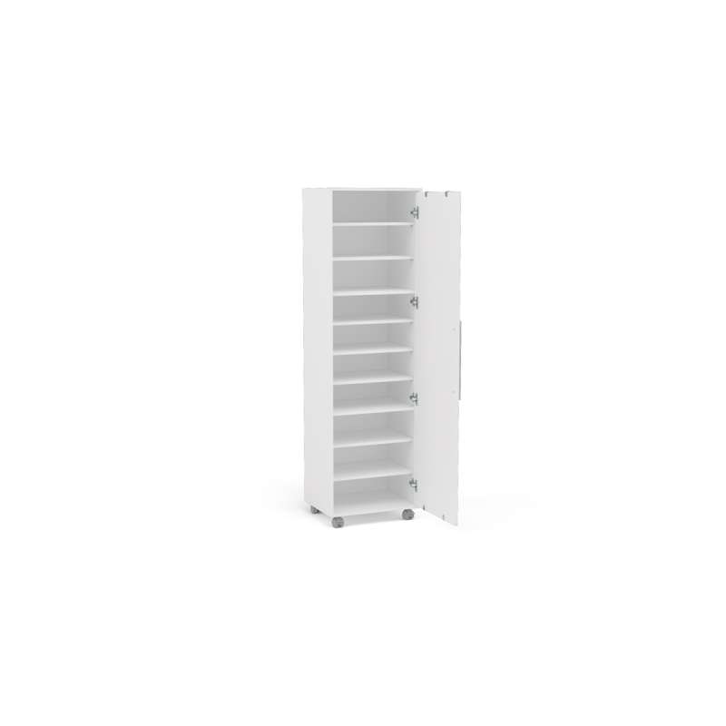 Armário Organizador Coimbra Branco Politorno - Branco