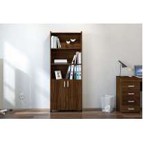 Estante com Portas Imbuia Politorno